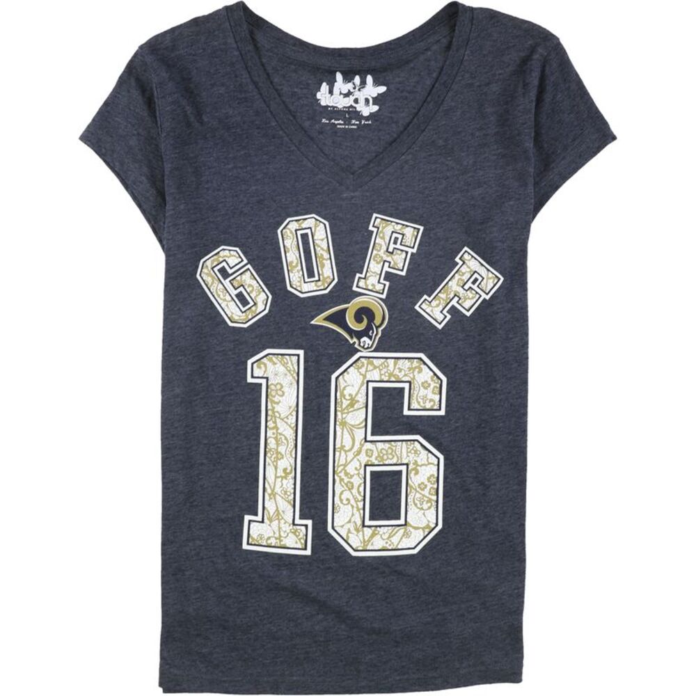 Touch Womens Goff #16 Graphic T-Shirt, NWT